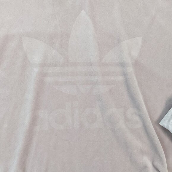 Adidas Dolman Sleeve Velour Sweatshirt - Picture 2 of 7